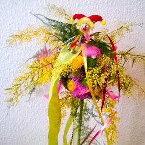 Blumen für die Faschingszeit aus Nidderau